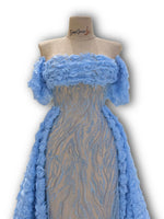 Load image into Gallery viewer, Elegance and glamour in the sky-blue