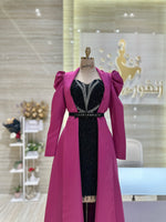 Load image into Gallery viewer, A shimmering, silver, sleeveless gown with a flowing skirt, perfect for a formal event.exclamation