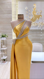 Load image into Gallery viewer, Yellow Dresses Qatar