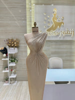 Load image into Gallery viewer, Custom-made party dress designed to flatter your figure.