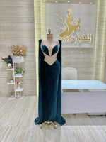 Load image into Gallery viewer, Custom-made party dress designed to flatter your figure.