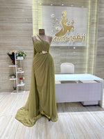 Load image into Gallery viewer, Made-to-order evening gown tailored to your preferences.