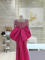 Load image into Gallery viewer, Custom-made party dress designed to flatter your figure.