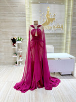 Load image into Gallery viewer, Custom-made party dress designed to flatter your figure.