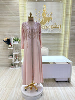 Load image into Gallery viewer, A vibrant red, double-cloche dress with a daring off-shoulder cut, ideal for a night out.