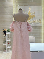 Load image into Gallery viewer, Custom-made party dress designed to flatter your figure.