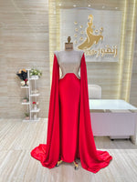 Load image into Gallery viewer, Custom-made party dress designed to flatter your figure.