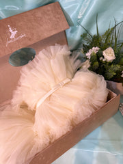 Made-to-order evening gown tailored to your preferences.