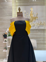 Load image into Gallery viewer, A vintage-inspired double-cloche dress with a flattering silhouette, ideal for a special occasion
