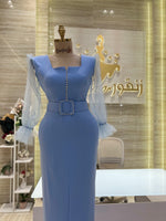 Load image into Gallery viewer, Blue Dresses Doha