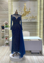Load image into Gallery viewer, Custom-made party dress designed to flatter your figure.