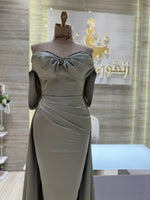 Load image into Gallery viewer, Custom-made party dress designed to flatter your figure.