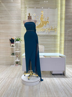 Load image into Gallery viewer, Custom-made party dress designed to flatter your figure.