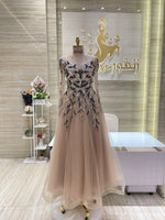 Load image into Gallery viewer, Made-to-order evening gown tailored to your preferences.