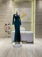 Load image into Gallery viewer, A stunning, knee-length dress with delicate lace details, ideal for celebrating an engagement