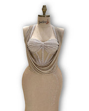 Readymade evening gown