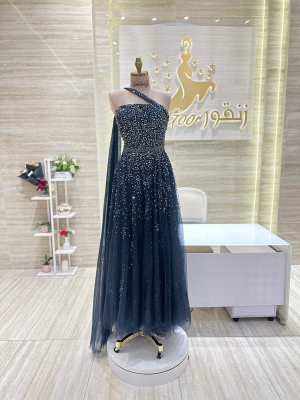 Readymade evening gown