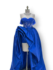 A vintage-inspired double-cloche dress with a flattering silhouette, ideal for a special occasion