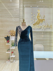 Elegant dresses can be made in a range of different colors.