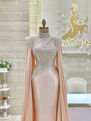 Elegant dress suitable for galas, parties, or special events.