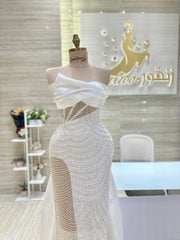 Custom-made evening dress