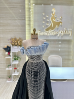 Load image into Gallery viewer, Elegant dress suitable for galas, parties, or special events.
