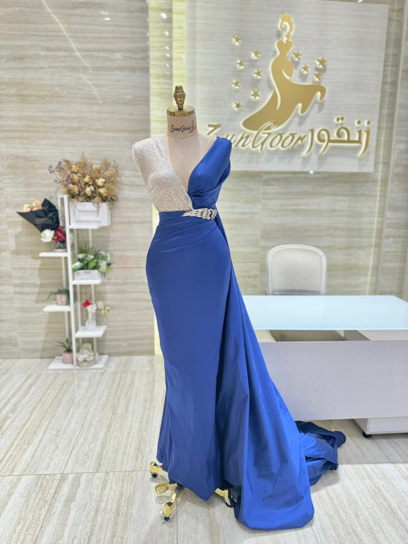 Custom-made evening dress