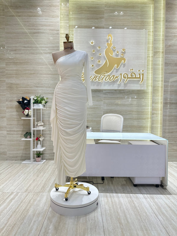 Custom-made evening dress