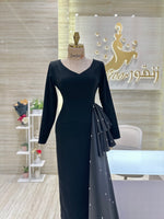 Load image into Gallery viewer, Black Dress Qatar
