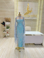 Load image into Gallery viewer, Blue Dress Qatar
