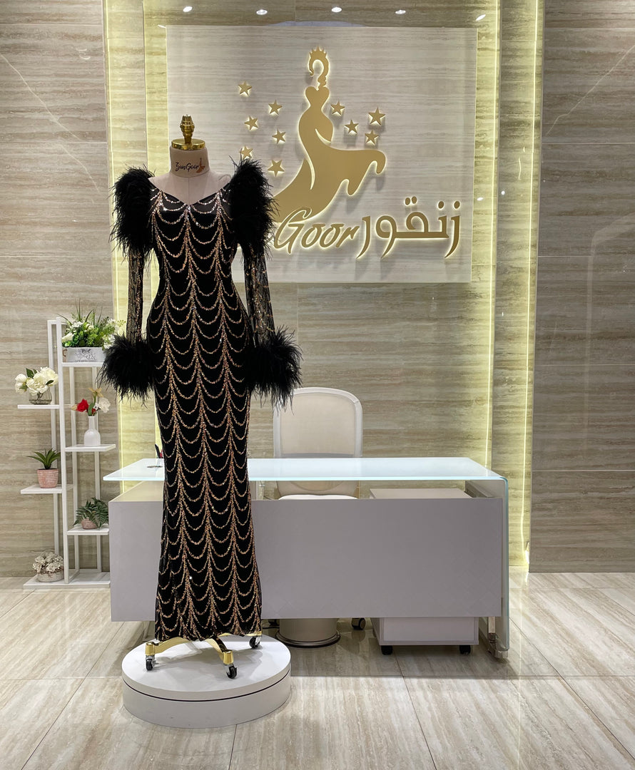 Elegant dresses can be made in a range of different colors.