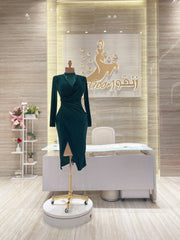 Readymade evening gown
