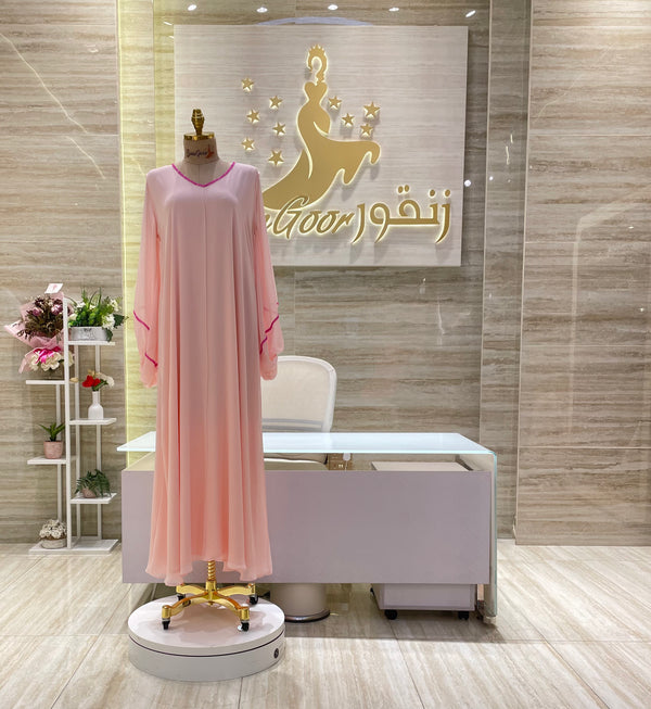 Custom-made evening dress