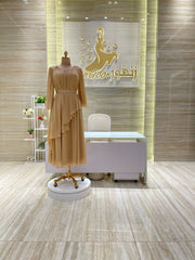 Readymade evening gown