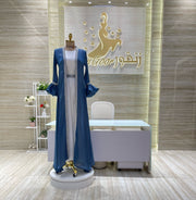 Custom-made party dress designed to flatter your figure.