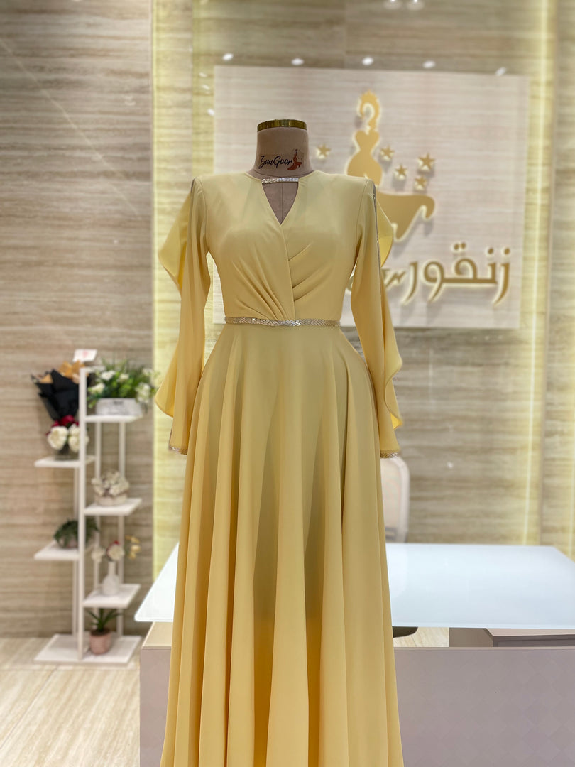 Made-to-order evening gown tailored to your preferences.